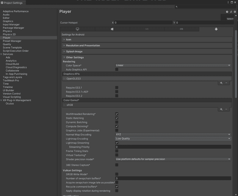 RenderSettings